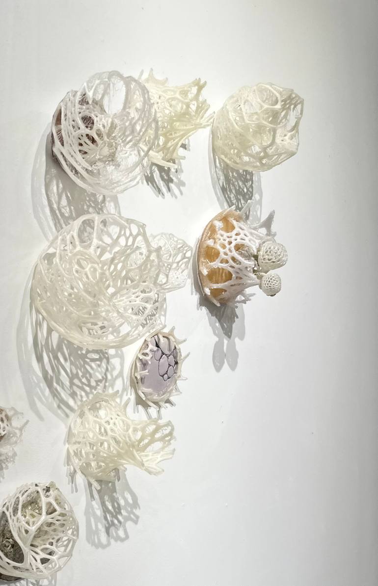 Original Abstract Ocean Installation by Leisa Rich