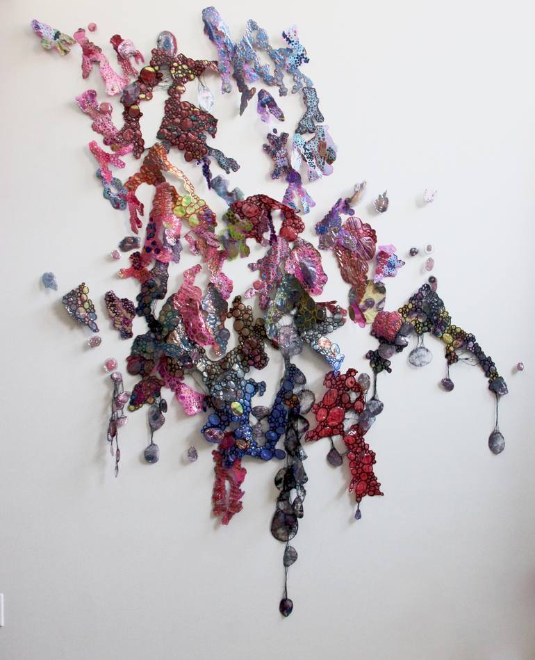 Original Abstract Installation by Leisa Rich