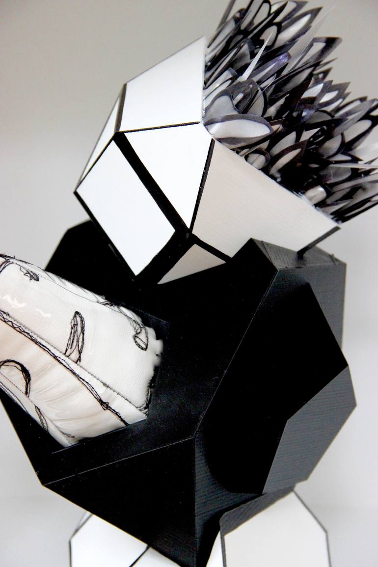 Original Modern Abstract Sculpture by Leisa Rich