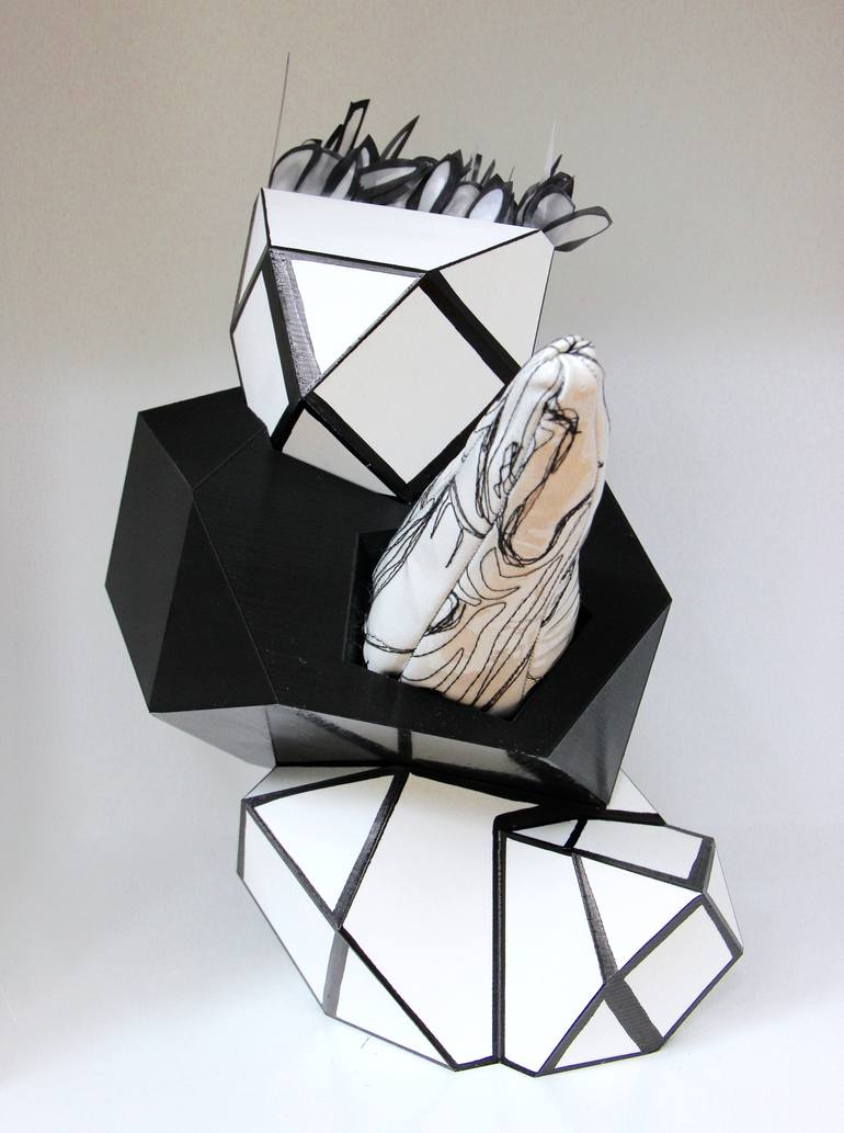 Original Modern Abstract Sculpture by Leisa Rich