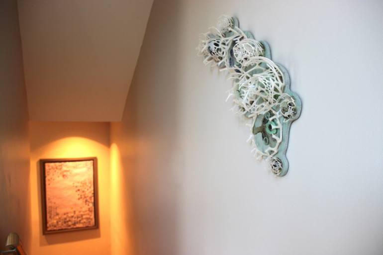 Original Abstract Nature Sculpture by Leisa Rich