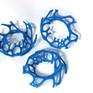 The 3D printed pieces before added