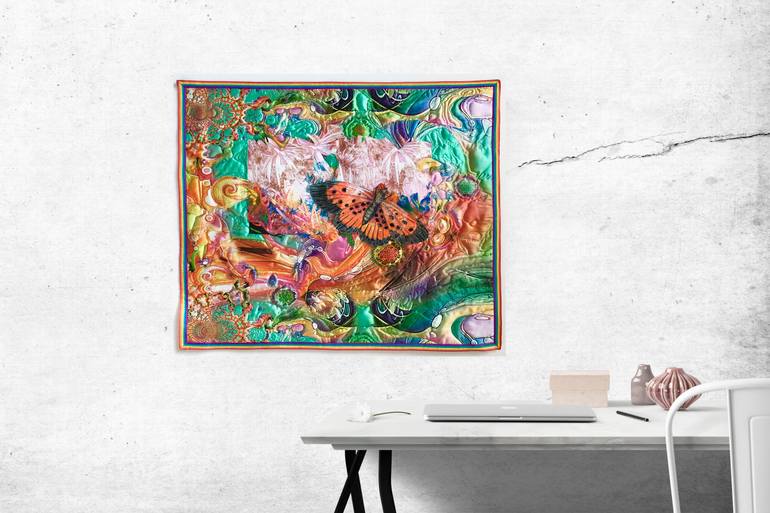 Original Abstract Nature Painting by Leisa Rich