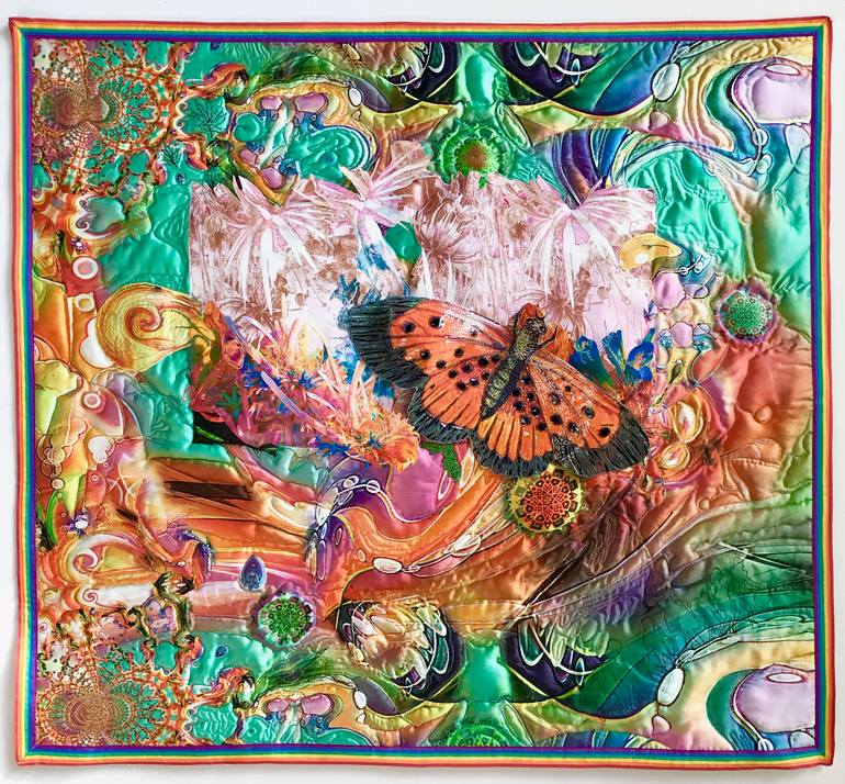 Original Abstract Nature Painting by Leisa Rich