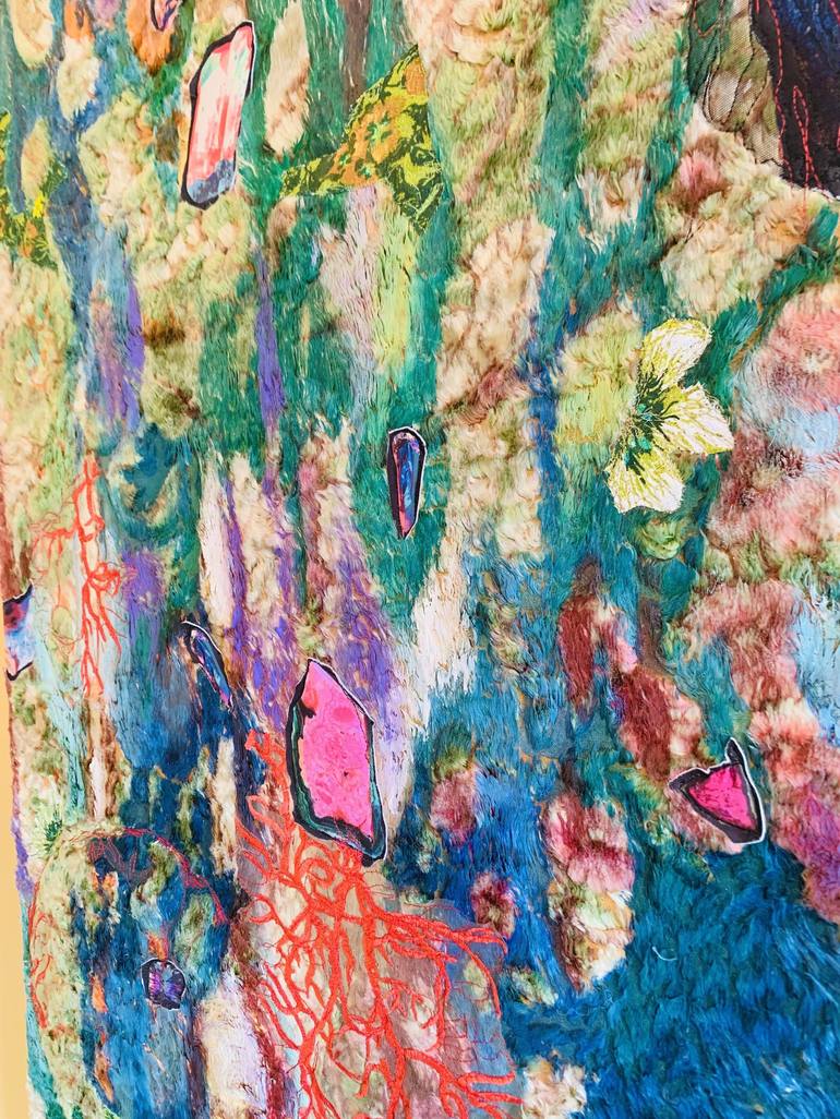 Original Impressionism Abstract Painting by Leisa Rich