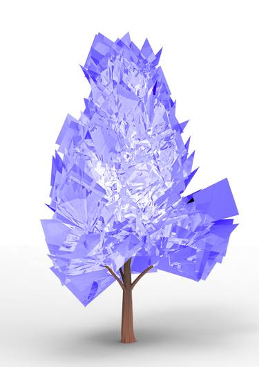 glass tree ( 3d drawing ) thumb