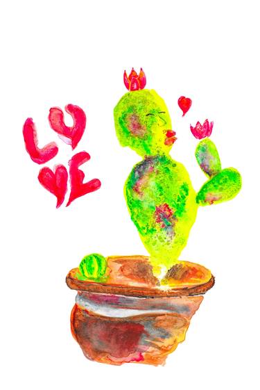 cactus in love thumb