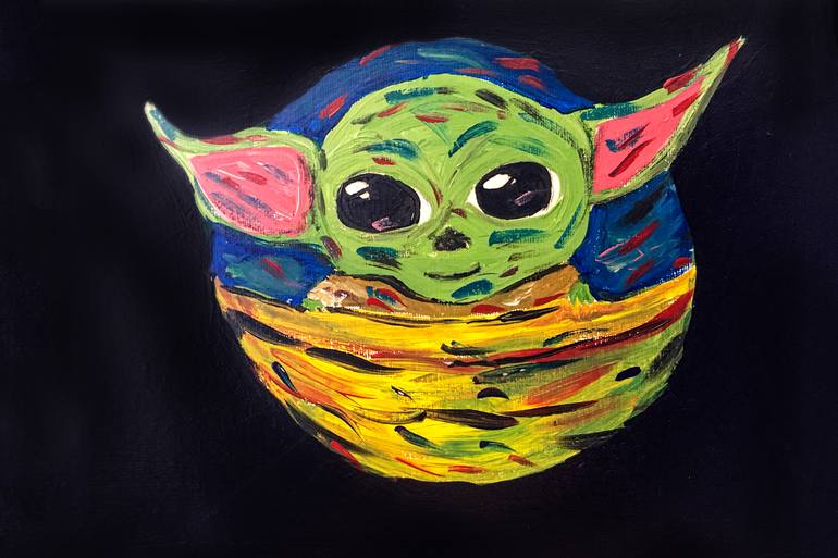 Baby Yoda (Fine Art)