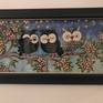 ceramic tile

It consists of handmade tile tiles.
Since the middle are

There are 2 tile tiles and  owls figure.
Single and custom made