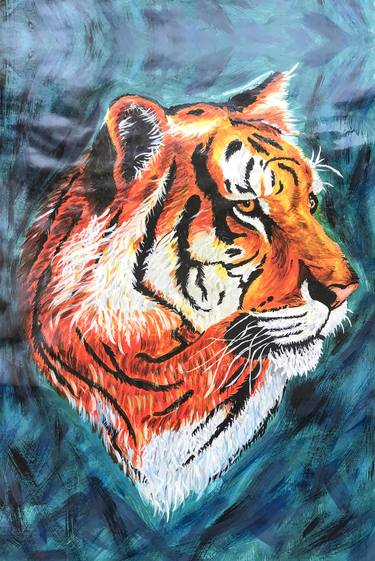 Bengal tiger portrait thumb
