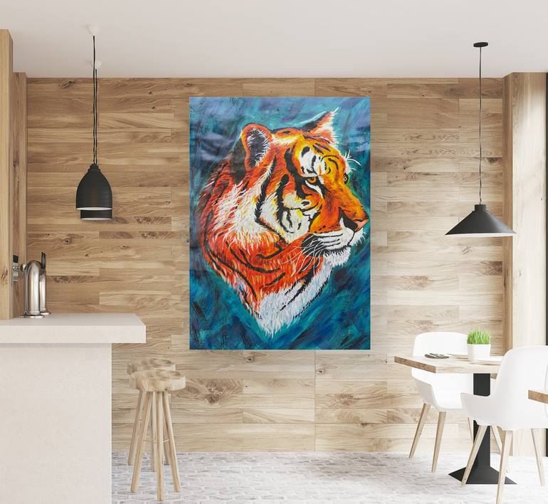 Original Animal Painting by ozgun evren erturk