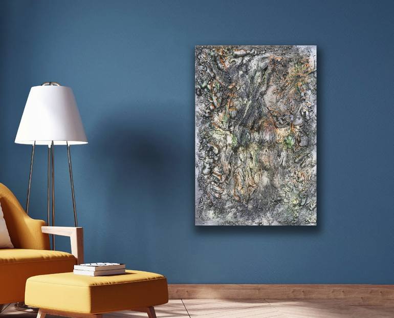 Original Modernism Cities Painting by Ozgun Evren Erturk