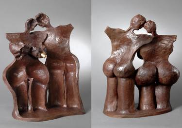 Print of Figurative Love Sculpture by Monica Rogledi