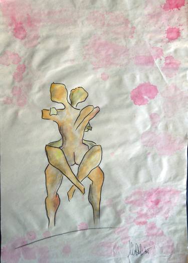 Print of Figurative Erotic Drawings by Monica Rogledi