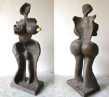 Print of Figurative Women Sculpture by Monica Rogledi