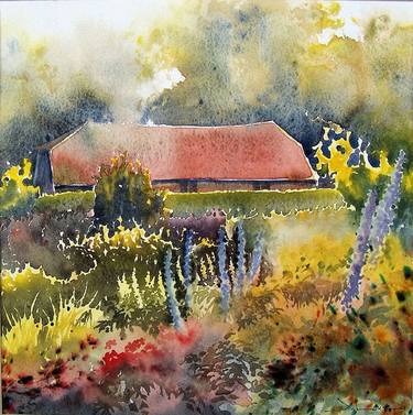 Print of Garden Paintings by Jo Louca