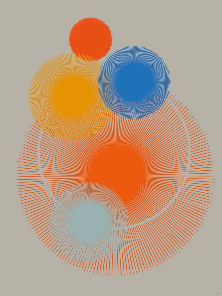 Original Minimalism Abstract Digital by Stephanie Derks