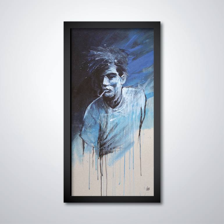 Original Figurative Portrait Painting by GRAFFMATT Artist