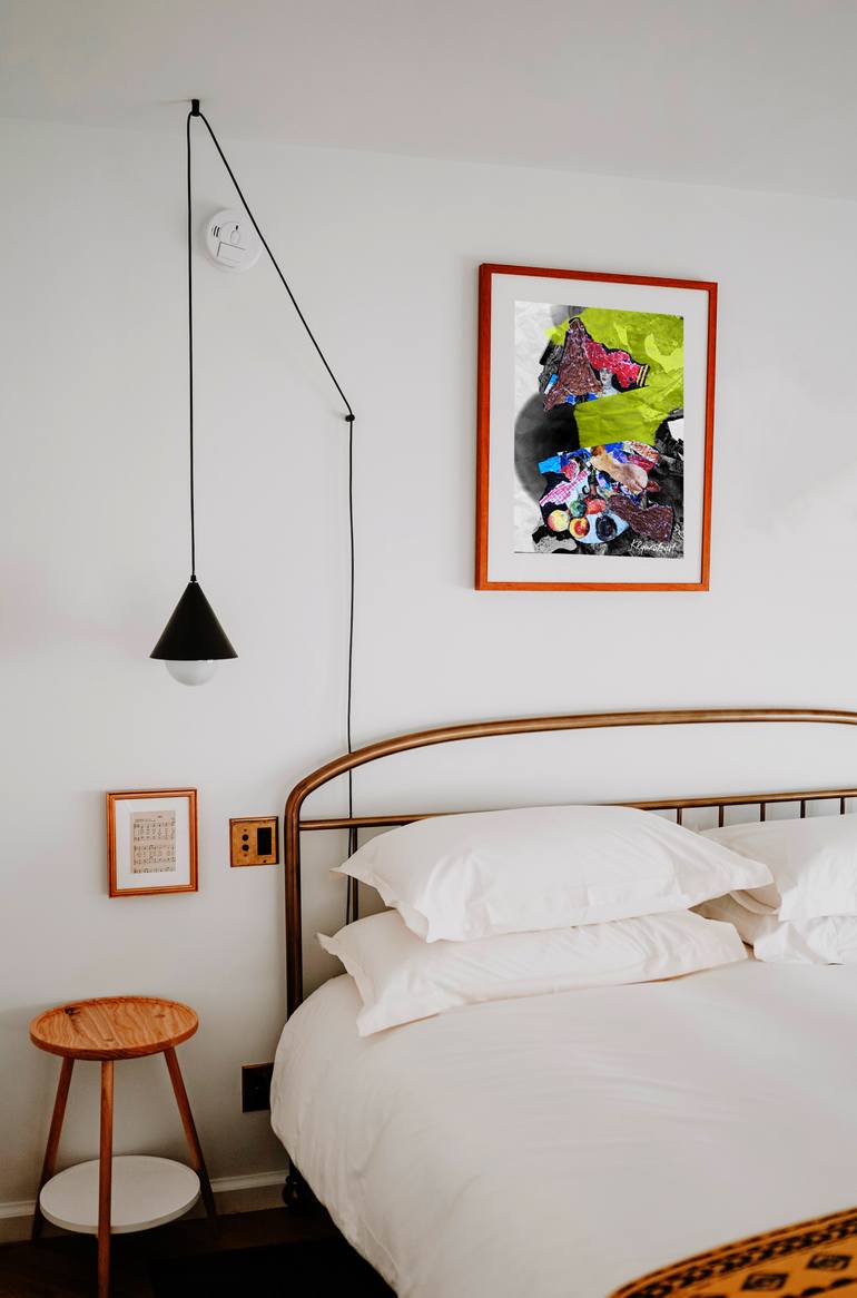 Original Contemporary Women Collage by Anastasiya Klymenko