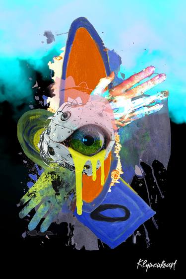 Original Conceptual Science/Technology Digital by Anastasiya Klymenko