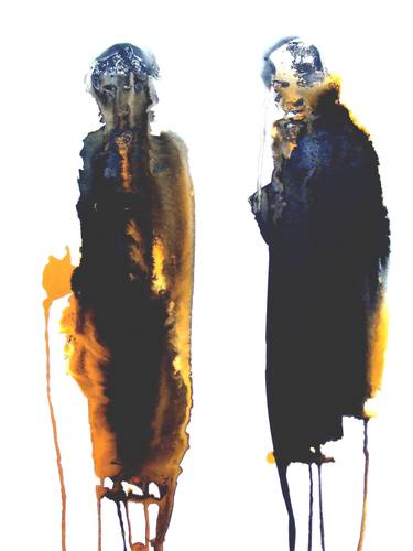 Print of Figurative Abstract Paintings by Carmit Weizman