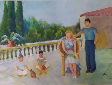 Original Family Paintings by Agnes Zirinis