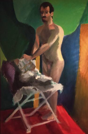 Original Portraiture Nude Paintings by Agnes Zirinis