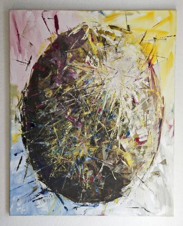 Original Abstract Expressionism Abstract Paintings by RhymeScape Selection