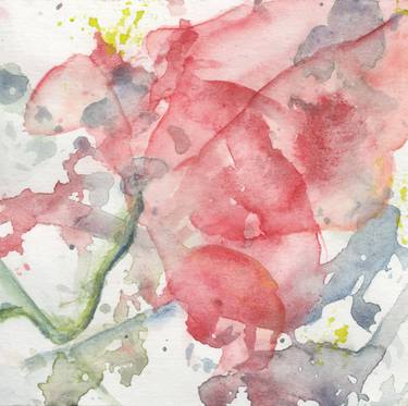 Original Abstract Expressionism Floral Paintings by RhymeScape Selection