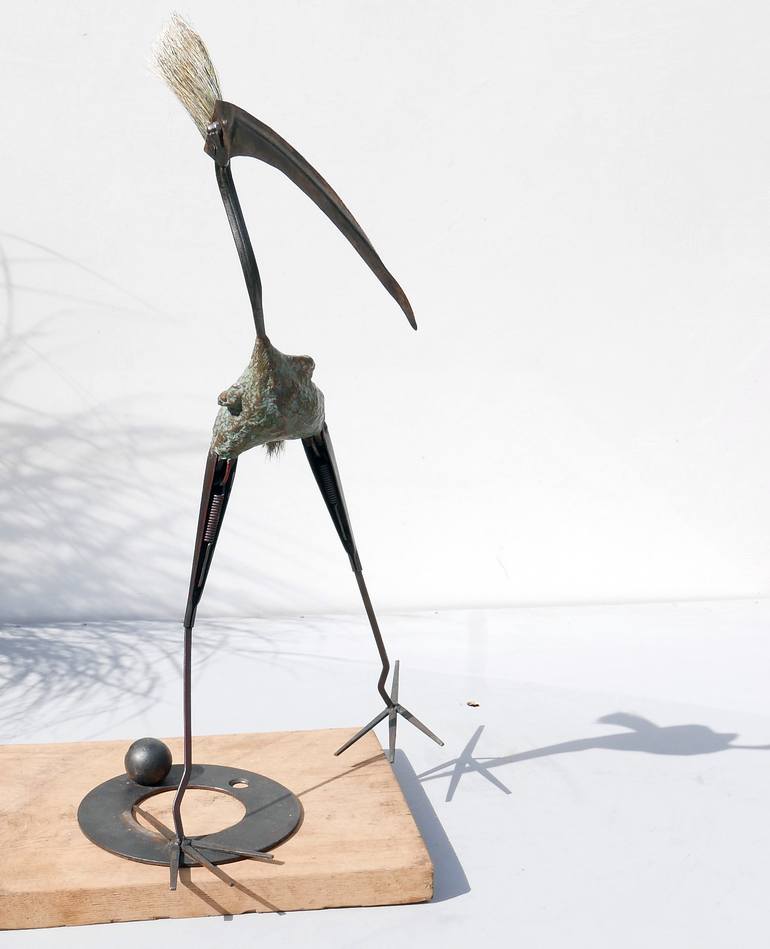 Original Abstract Animal Sculpture by Lawrie Simonson