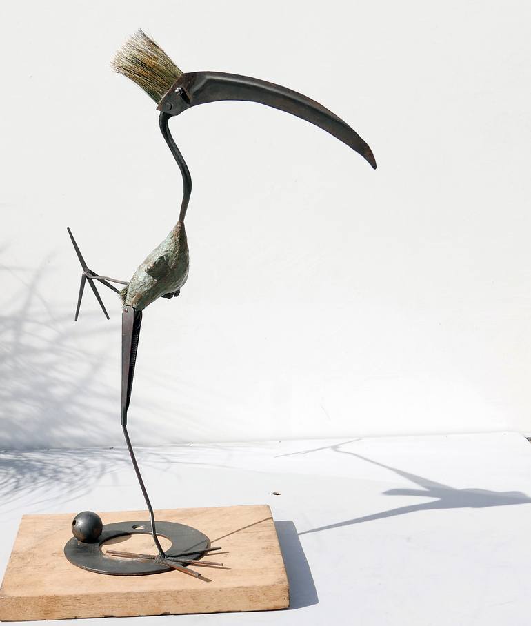 Original Abstract Animal Sculpture by Lawrie Simonson