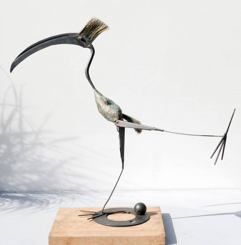 Original Abstract Animal Sculpture by Lawrie Simonson