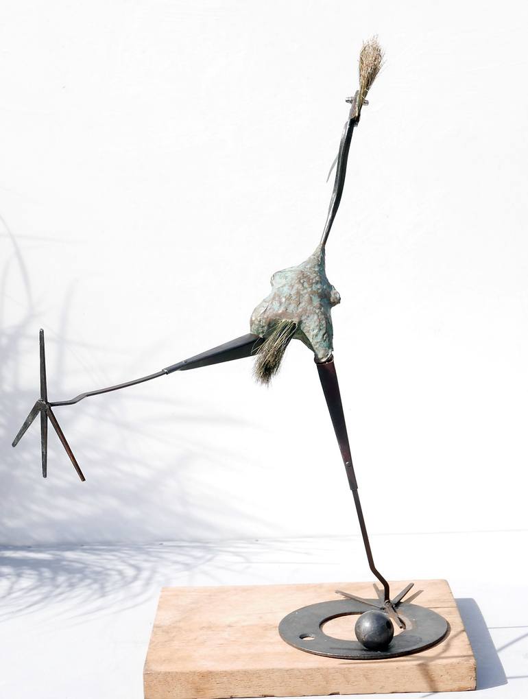 Original Abstract Animal Sculpture by Lawrie Simonson