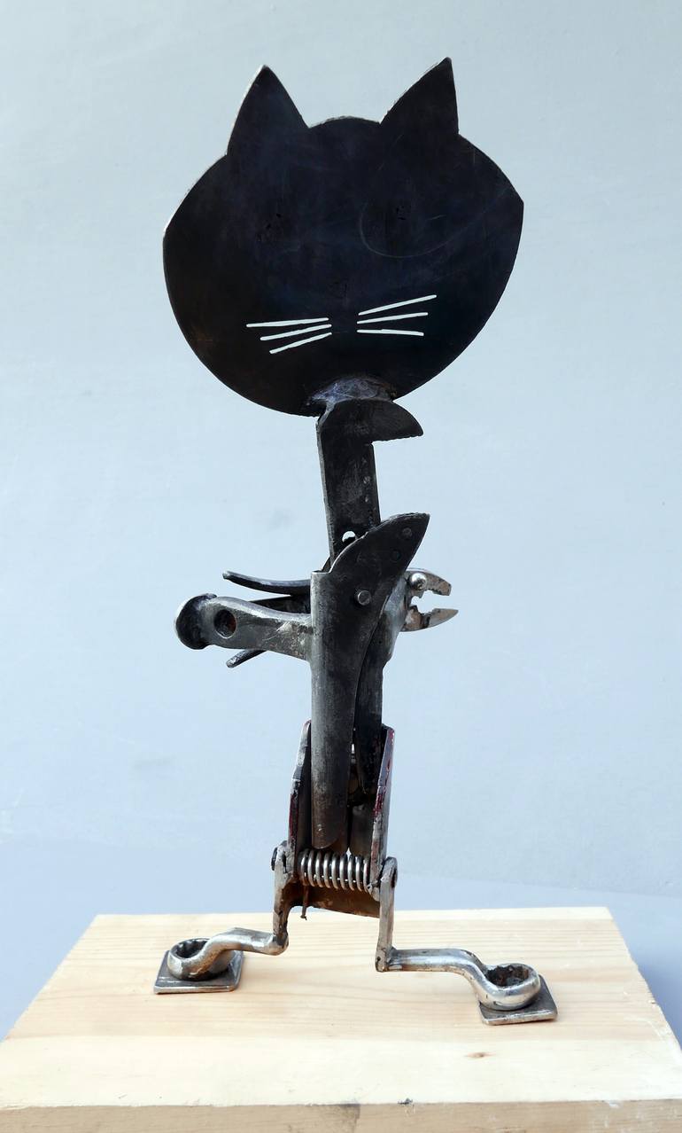 Original Abstract Animal Sculpture by Lawrie Simonson
