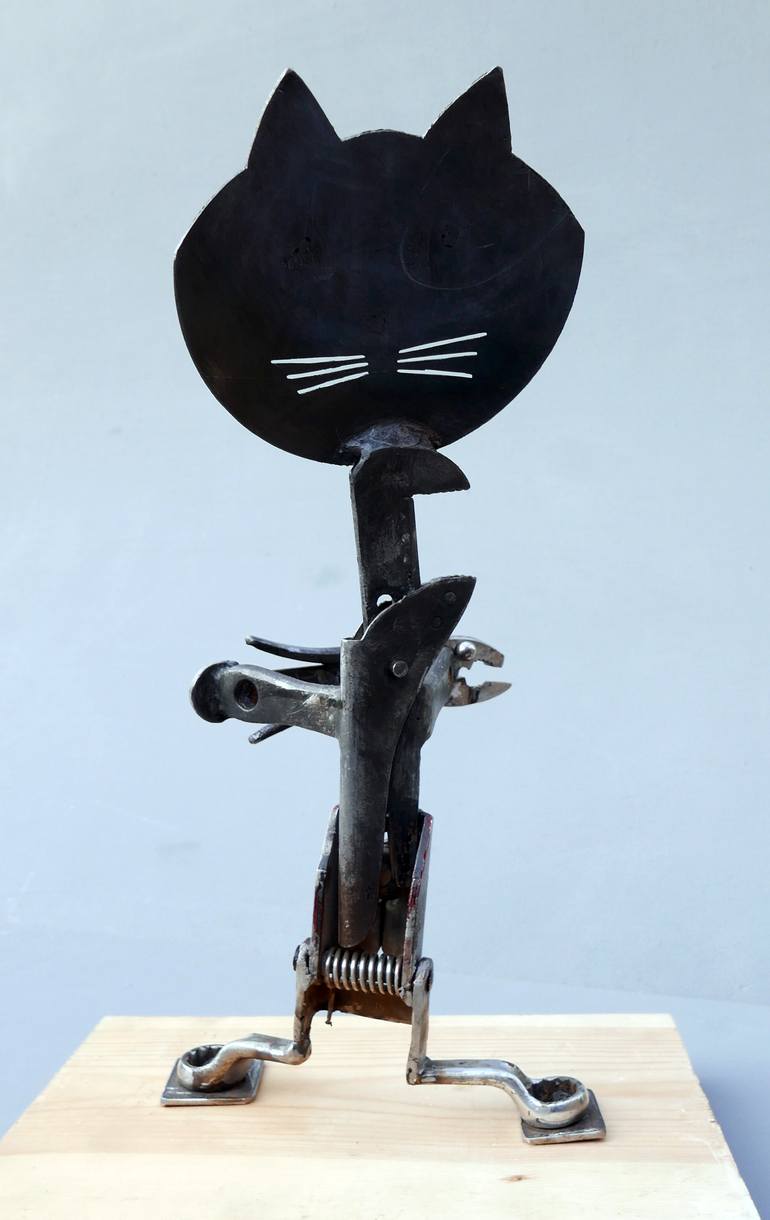 Original Abstract Animal Sculpture by Lawrie Simonson