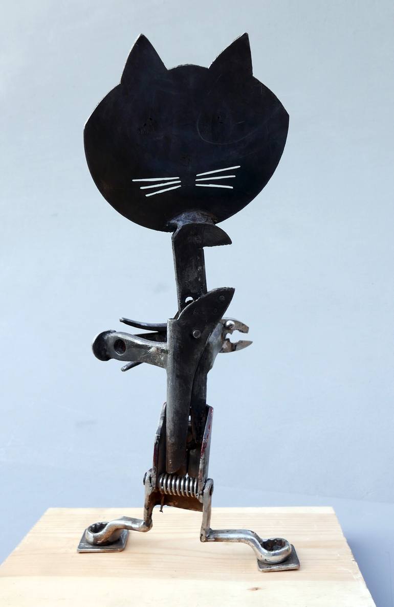 Original Abstract Animal Sculpture by Lawrie Simonson