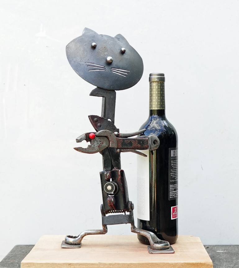 Original Abstract Animal Sculpture by Lawrie Simonson