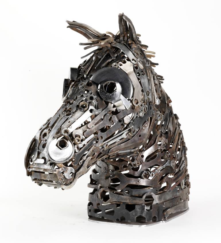 Original Abstract Animal Sculpture by Lawrie Simonson