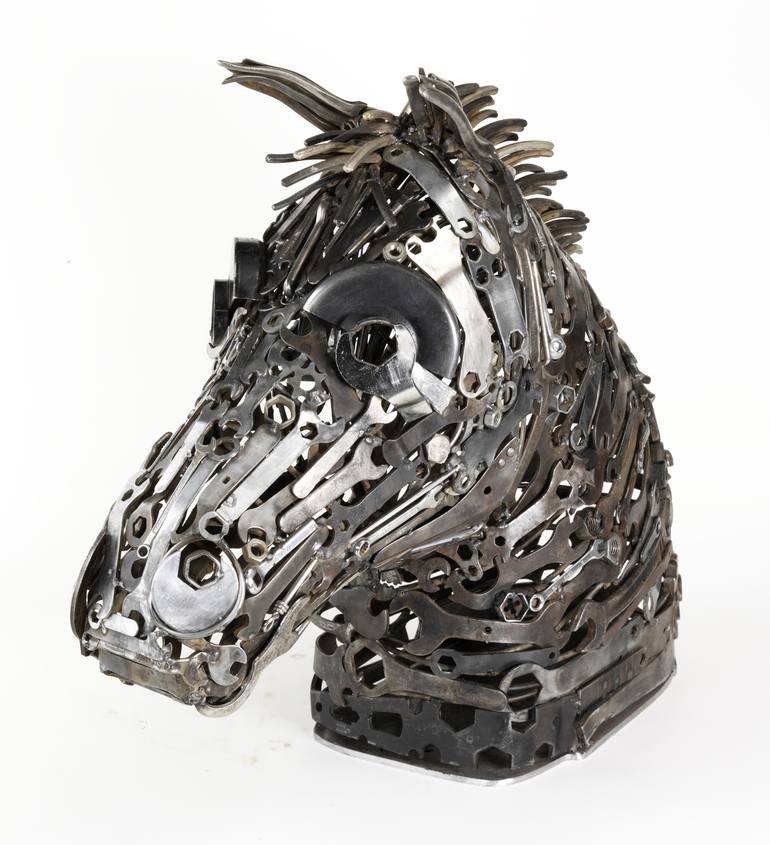 Original Abstract Animal Sculpture by Lawrie Simonson