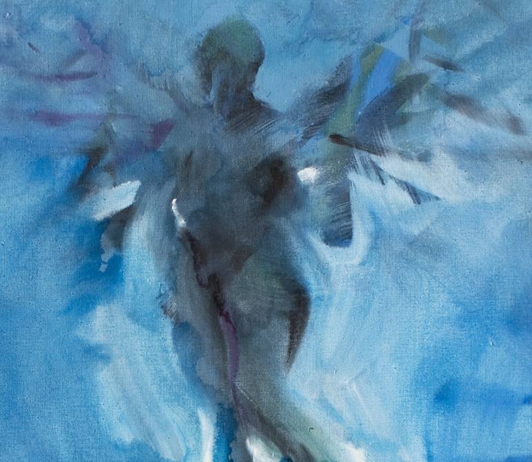 Original Figurative Body Painting by Margit Platny