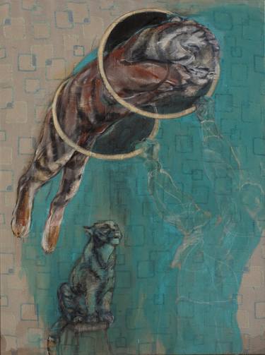 Original Animal Paintings by Margit Platny