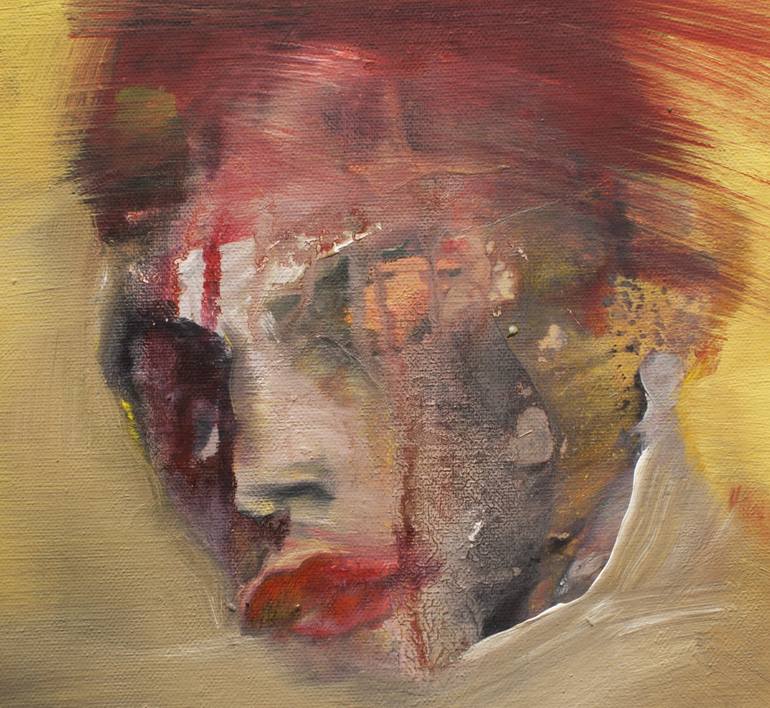 Original Figurative People Painting by Margit Platny