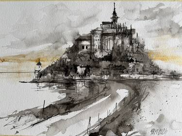 Original Contemporary Architecture Paintings by Lorand Sipos