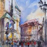 Prague Old Town Hall with Astronomical Clock by Lorand Sipos