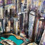 Dubai impression from the Burj Khalifa. by Lorand Sipos