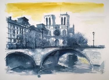 Print of Fine Art Architecture Paintings by Lorand Sipos