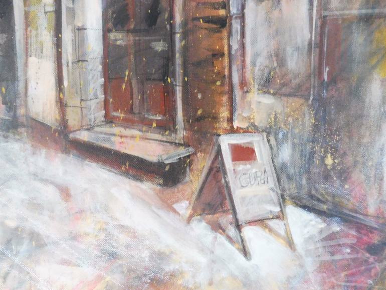 Original Impressionism Food & Drink Painting by Lorand Sipos