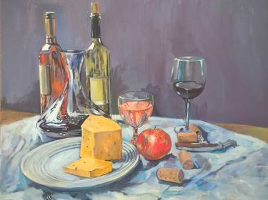 Print of Modern Food & Drink Paintings by Lorand Sipos