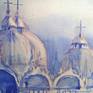 This is an original watercolor painting.
A view of St Mark square in Venice.
Is painted with Schminke colours on Canson 300gsm Watercolour Paper. I always sign my work on front and of each painting.
Also you will receive a certificate of authenticity.