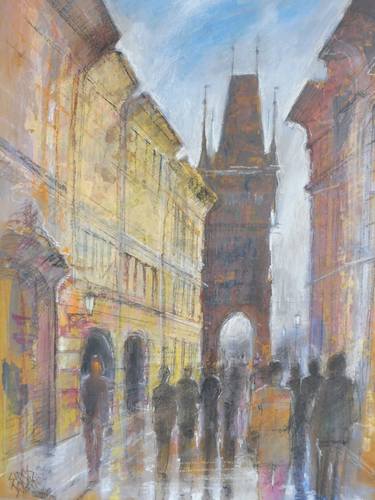 Print of Fine Art Cities Paintings by Lorand Sipos